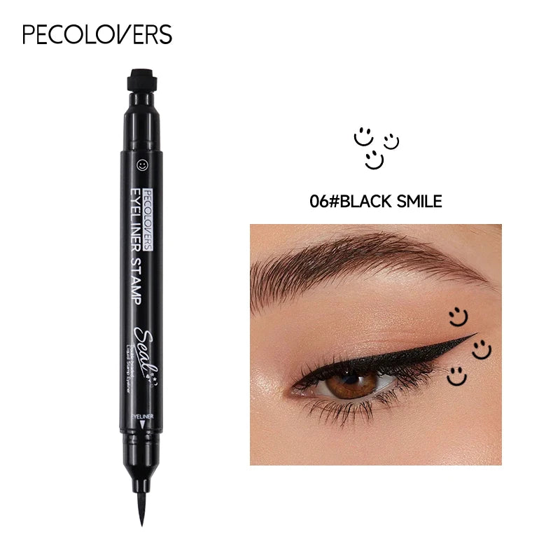 2-in-1 Star & Moon Stamp Liquid Eyeliner Pen