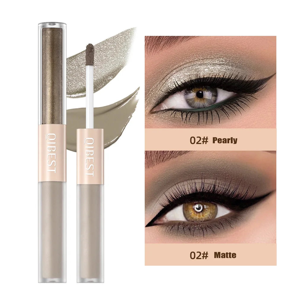 2-in-1 Matte and Shimmer Eyeshadow Stick