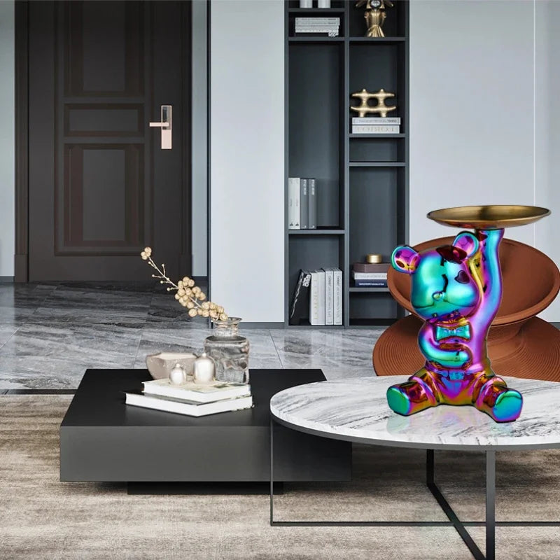 Luxury Ceramic Bear Statues