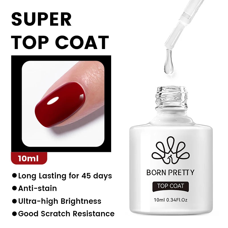 Base Gel Top Coat Rubber Reinforcement UV LED Nail Formula