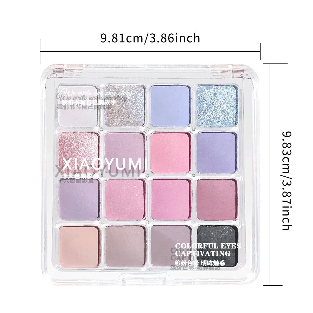 16-Color Sunset Contour and Highlighter Palette