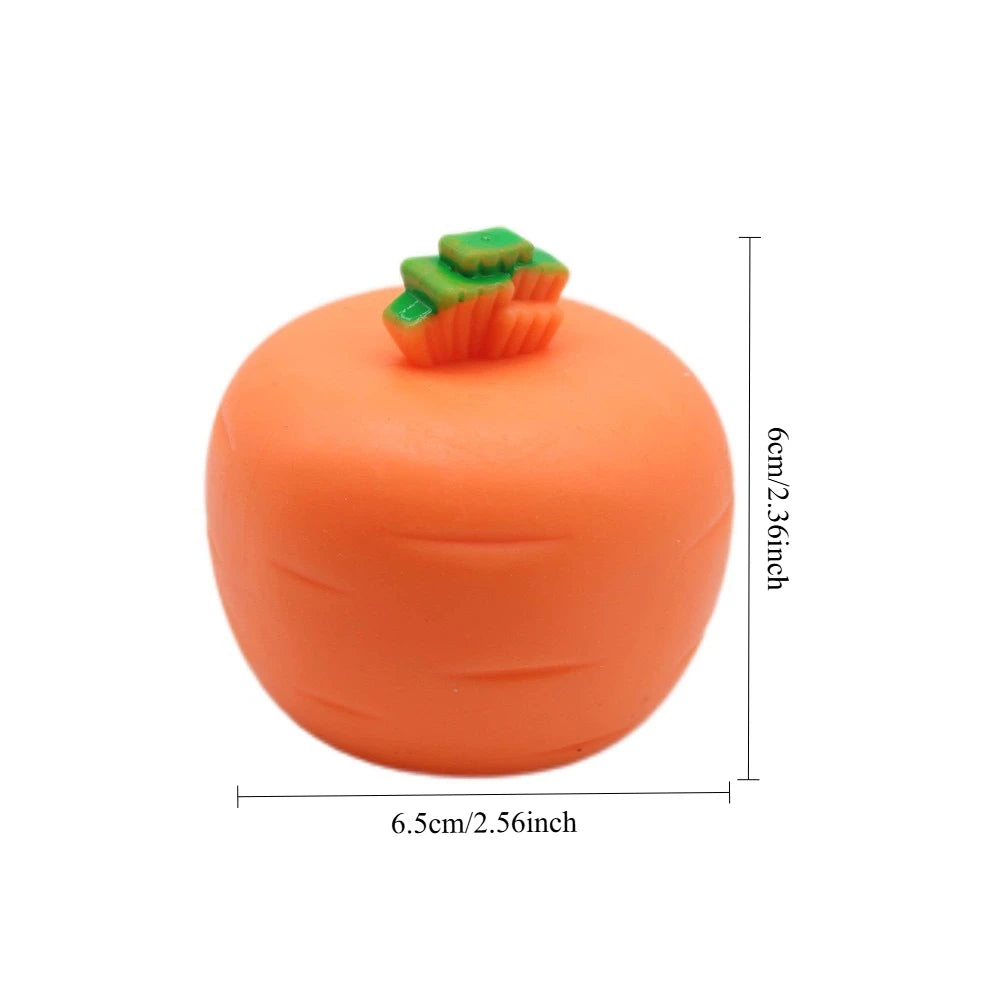 2pcs Carrot Rabbit Squeeze Toys
