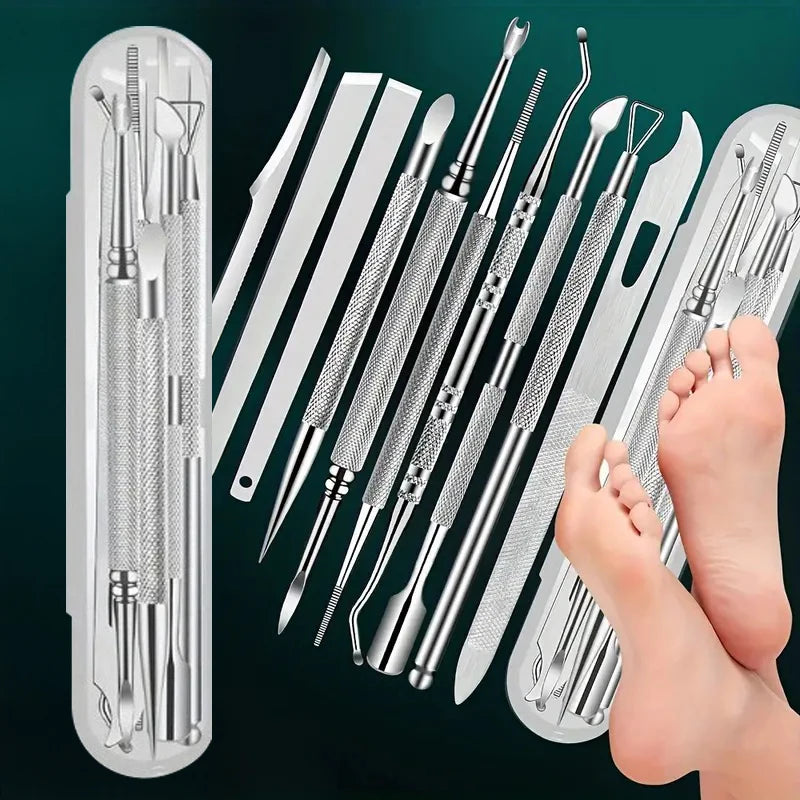 10-Piece Pedicure & Manicure Tool Set