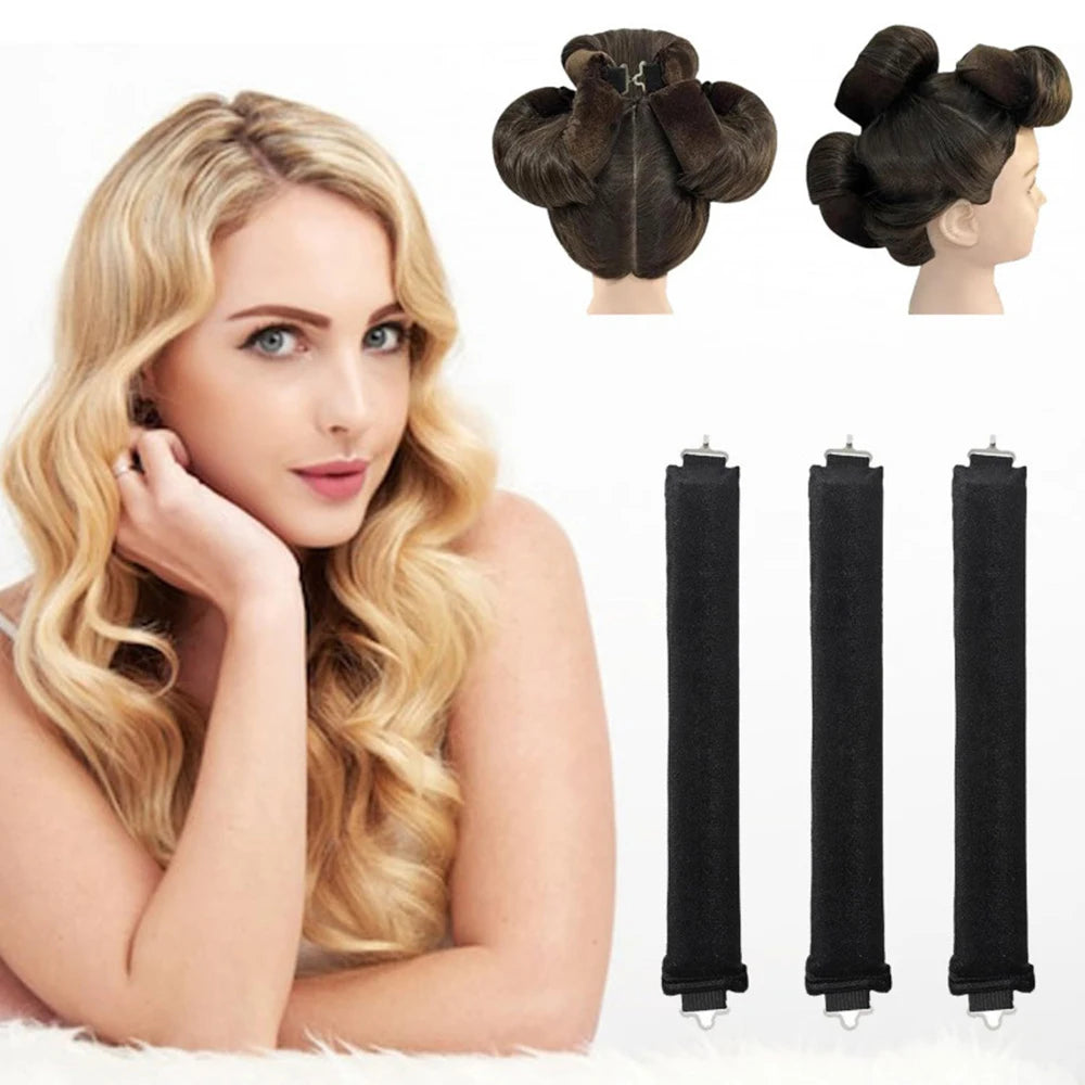 Heatless Hair Curlers Curling Rod Headband