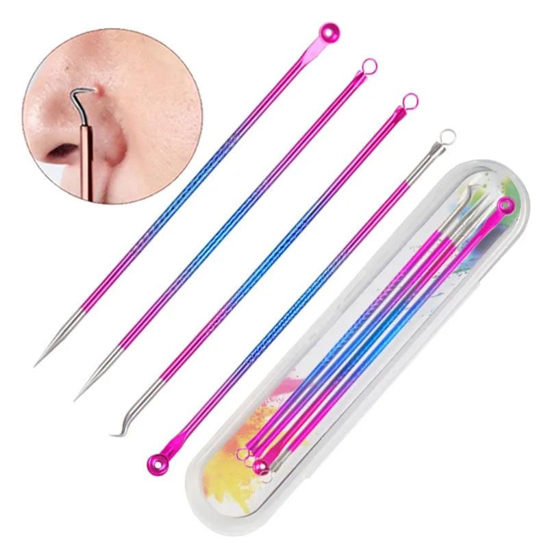 4PCS Acne Blackhead Remover Set