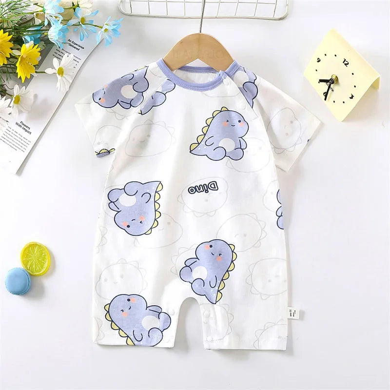 Cute Cartoon Baby Romper