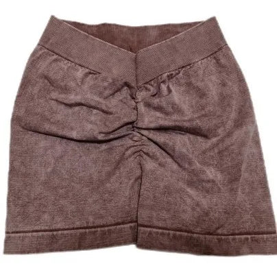 Seamless V-Back Leggings Set