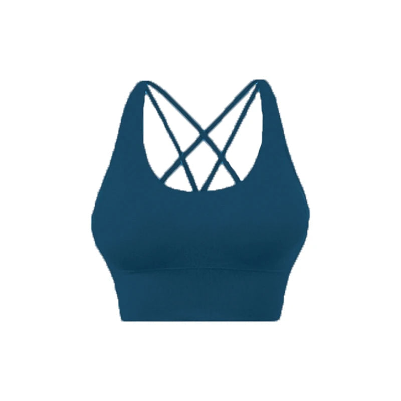 Cross Back Sports Bra