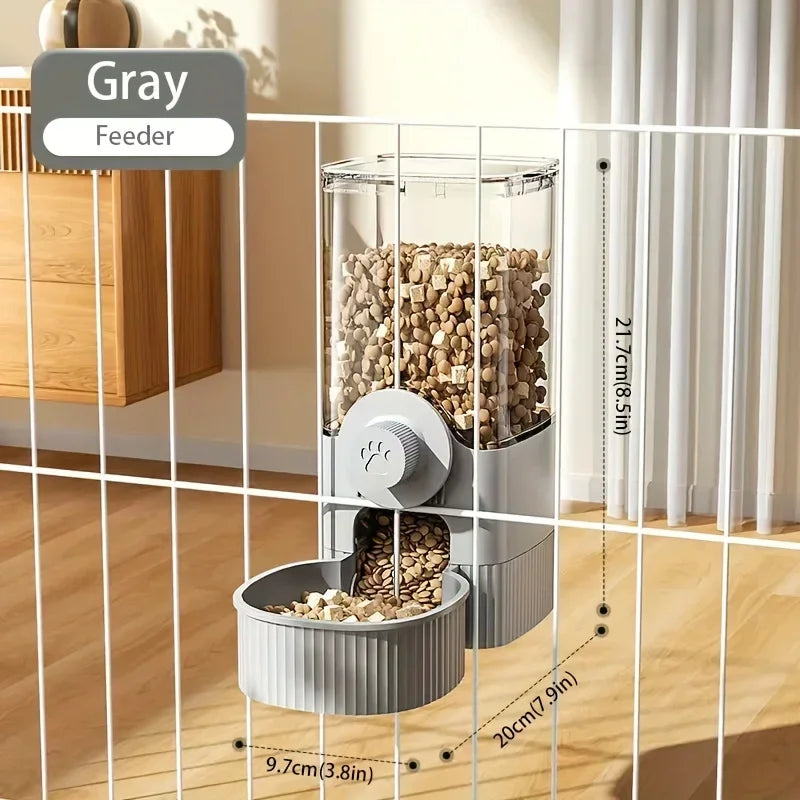 Hanging Automatic Pet Feeder and Water Dispenser