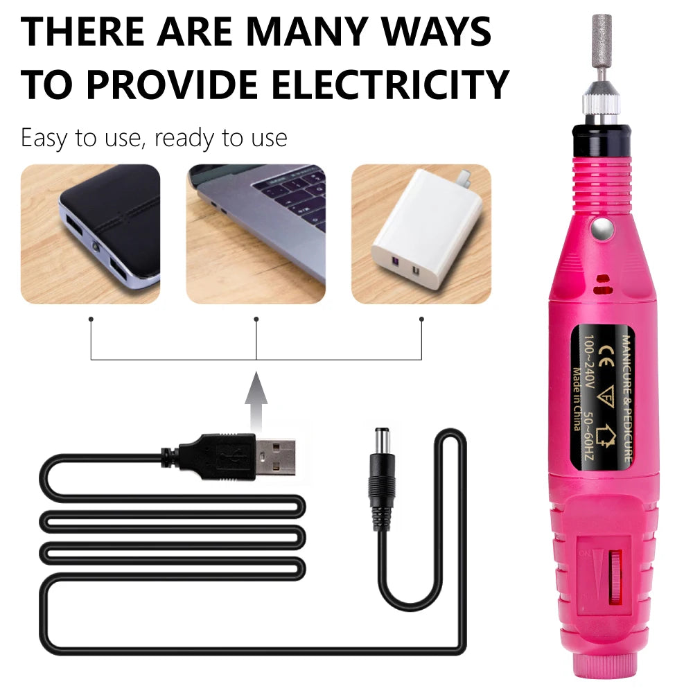 Electric Nail Drill Machine