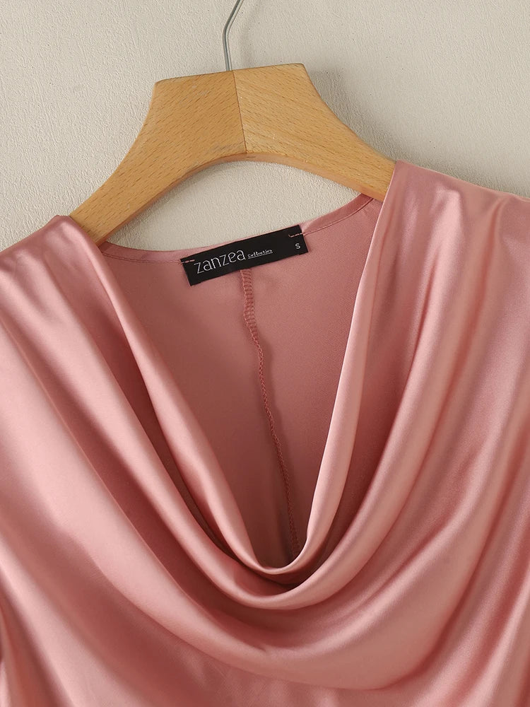 Elegant Satin Blouse