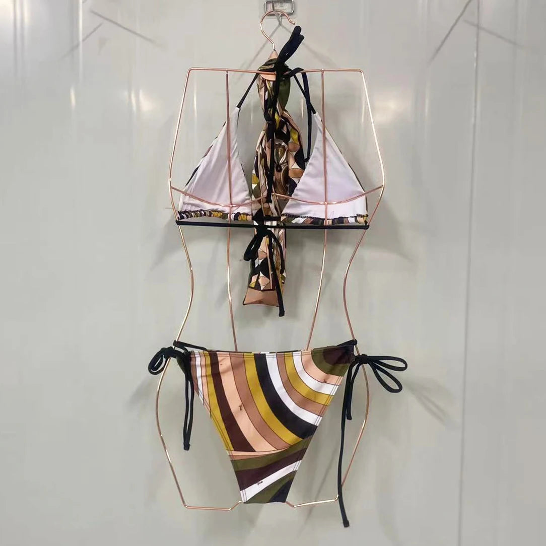 Sexy Headband Bikini Set