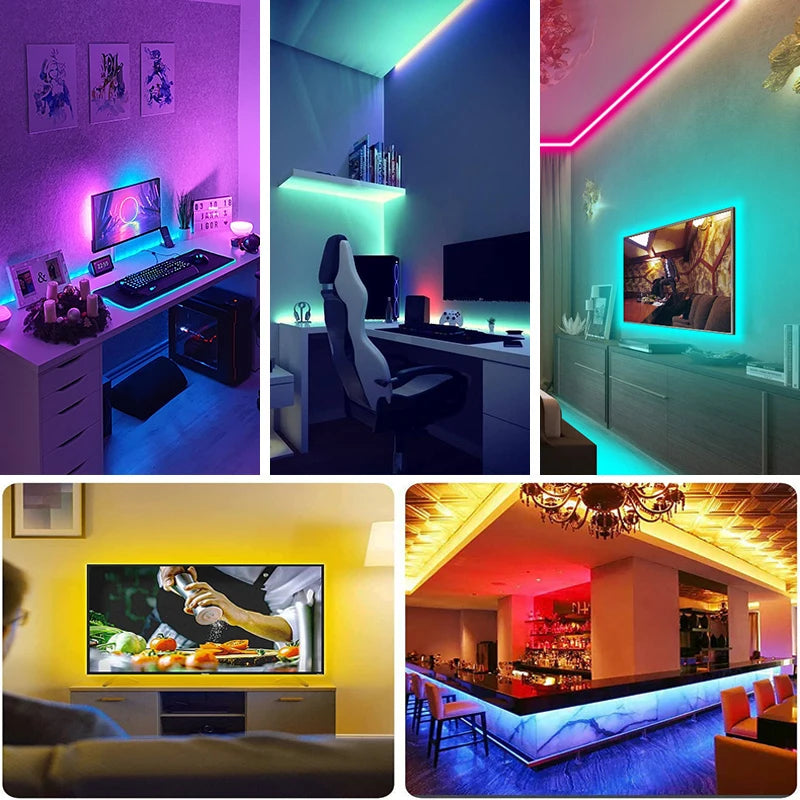 Colorful LED Strip Lights