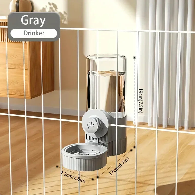 Hanging Automatic Pet Feeder and Water Dispenser