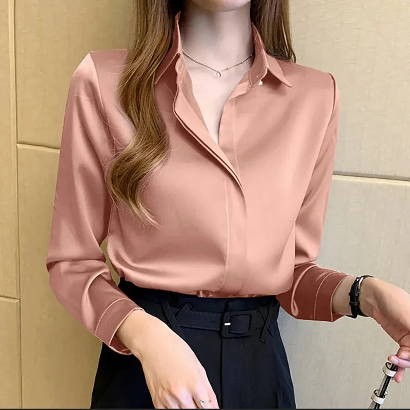 Satin Silk Blouse