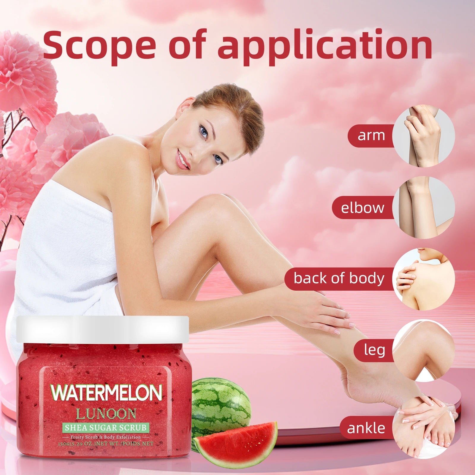 Watermelon Shea Sugar Scrub