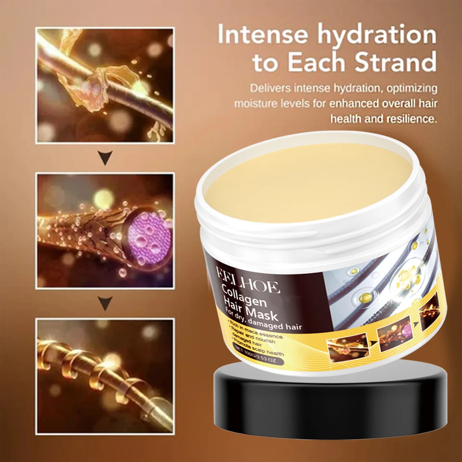 Deep Collagen Hair Mask Hydrates
