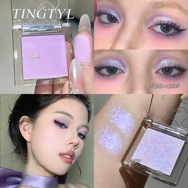 Dream Glittering Purple Eyeshadow Palette