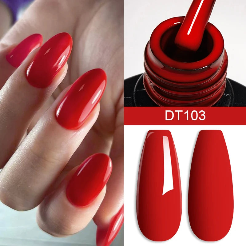Crystal Red Semi-Permanent UV Gel Polish