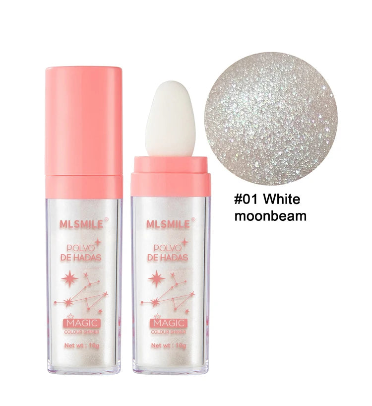 Three-Color Glitter Highlighter Powder