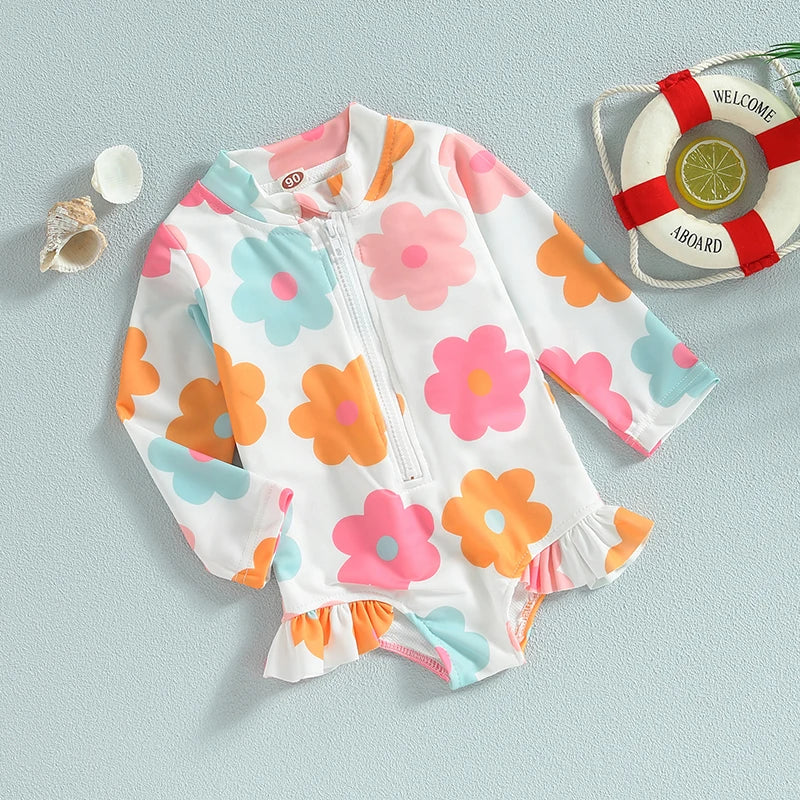 Long Sleeve Zipper Jumpsuit