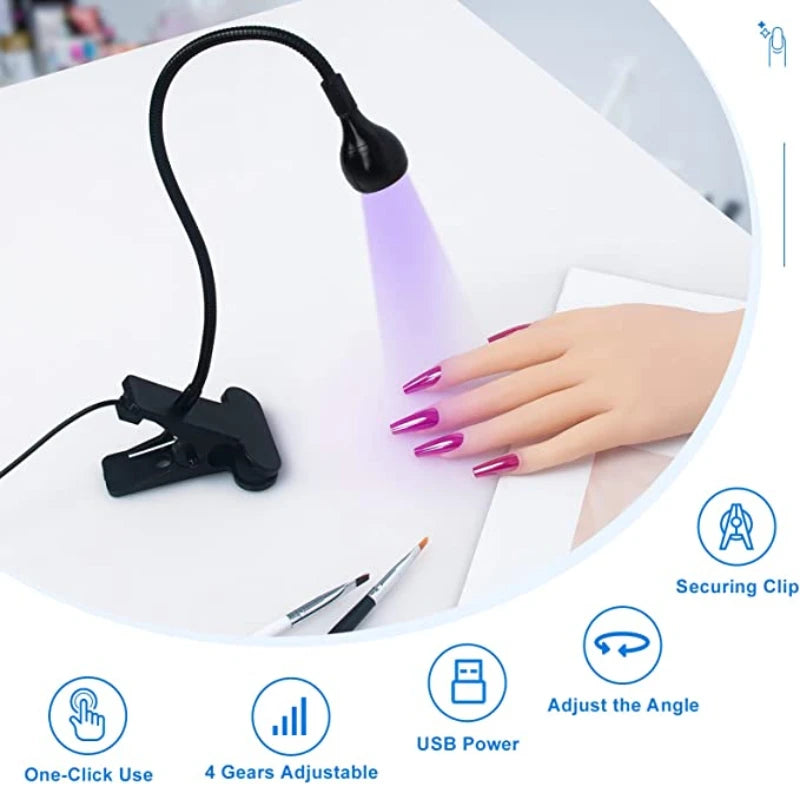 Portable Desk Nail Dryer