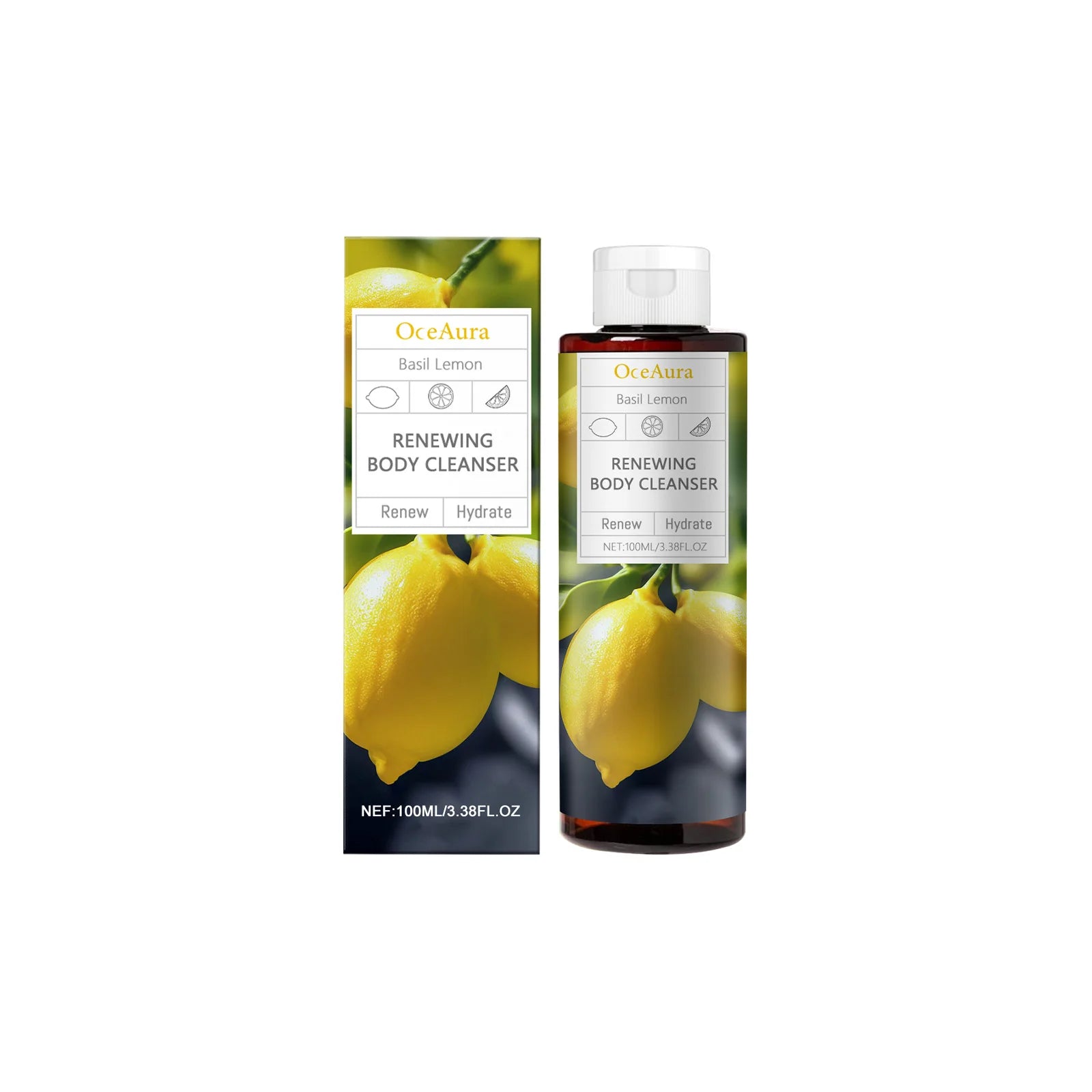 Basil Lemon Deep-Cleansing Body Wash