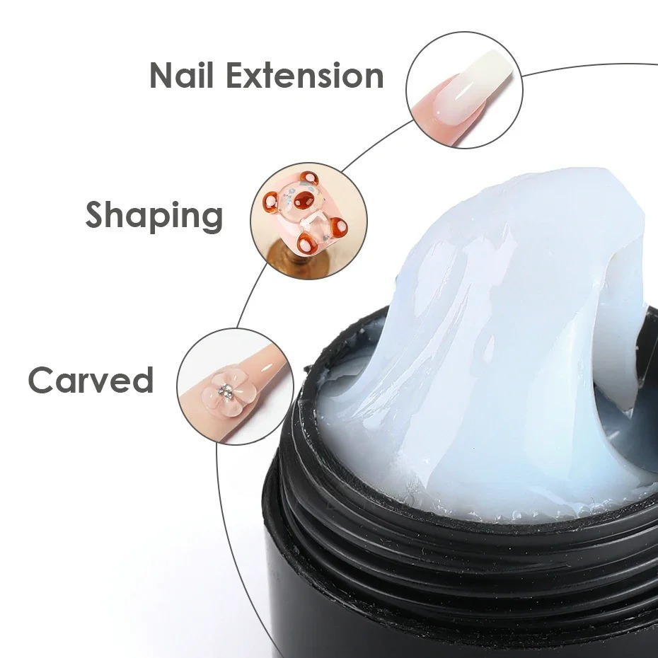 Crystal Soft Solid Extension Nail Gel