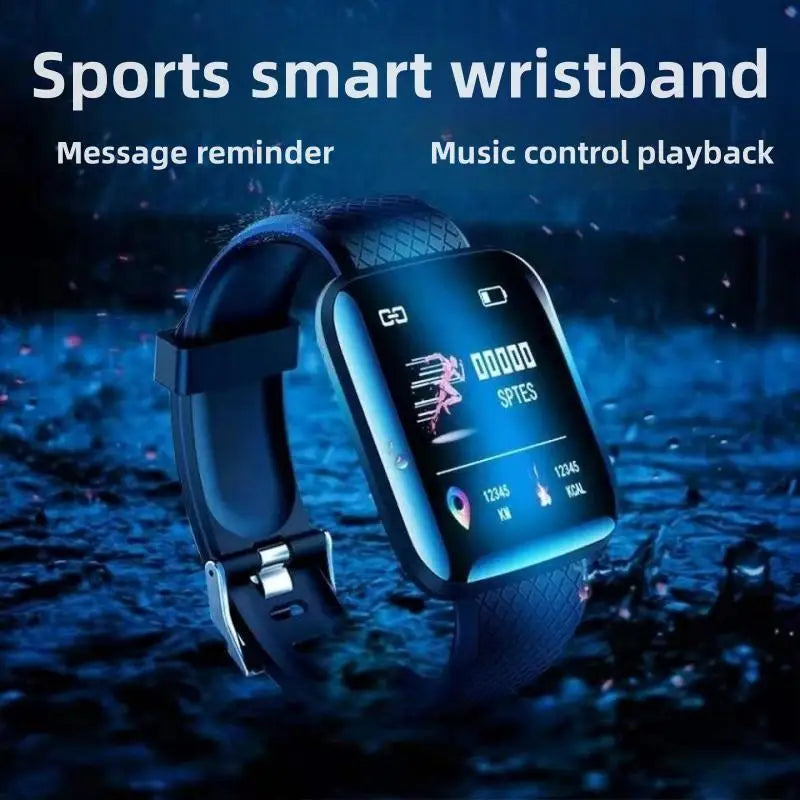 Smart Fitness Watch Bluetooth Music