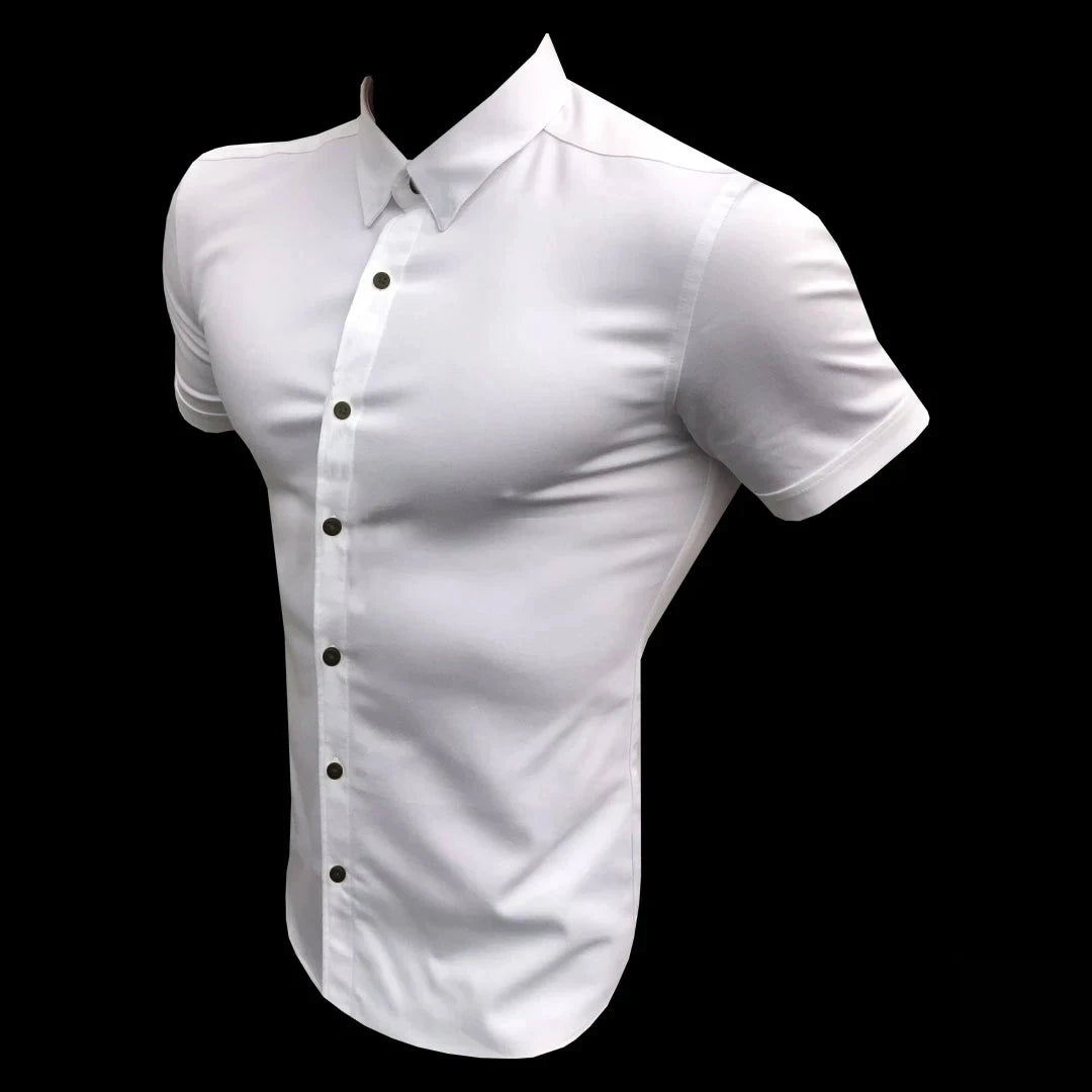 2025 Men’s Summer Casual Slim Shirt