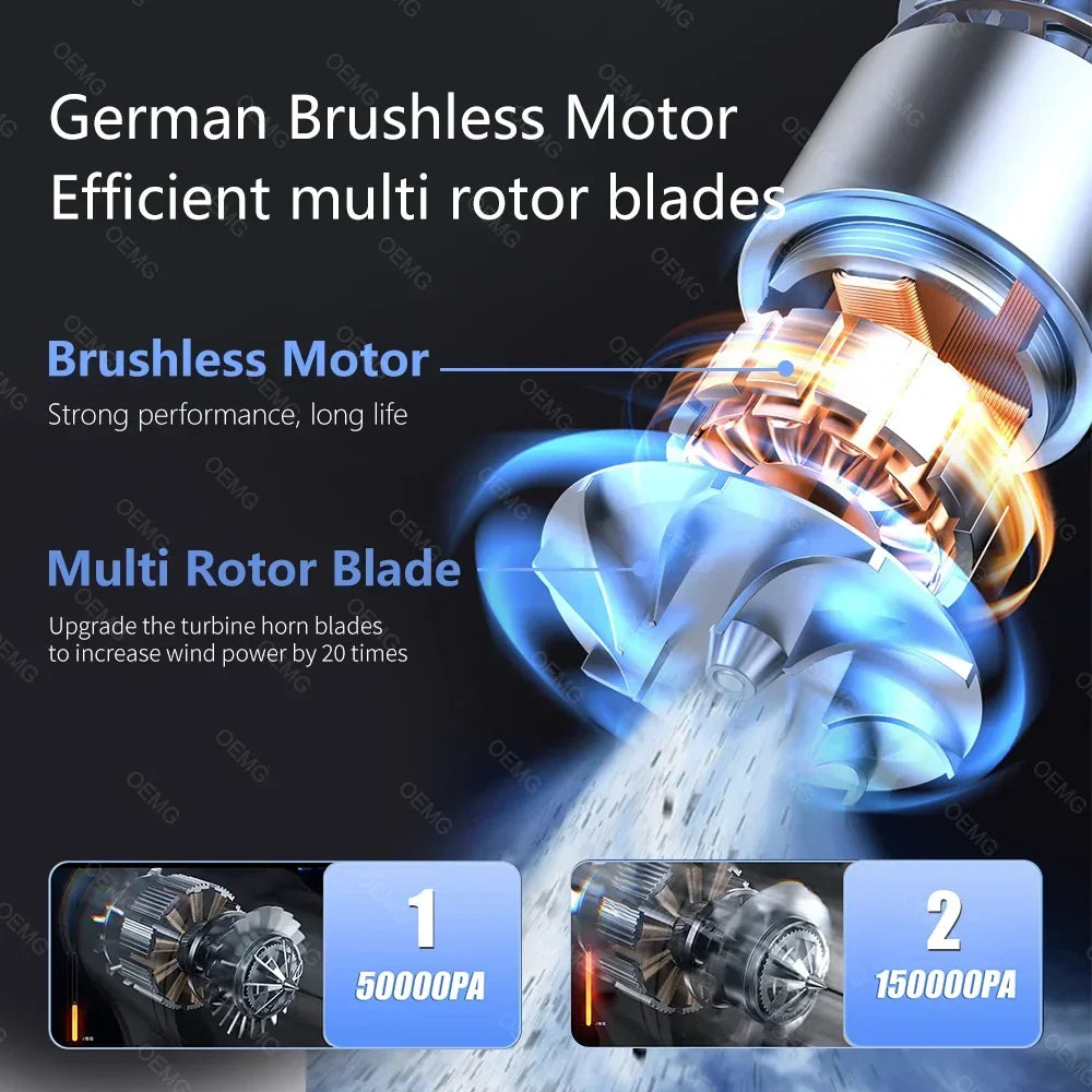 Wireless Handheld Car Vacuum Cleaner