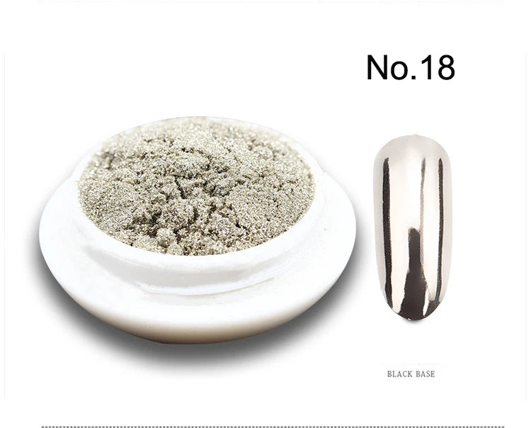 Metallic Mirror Effect Chrome Powder