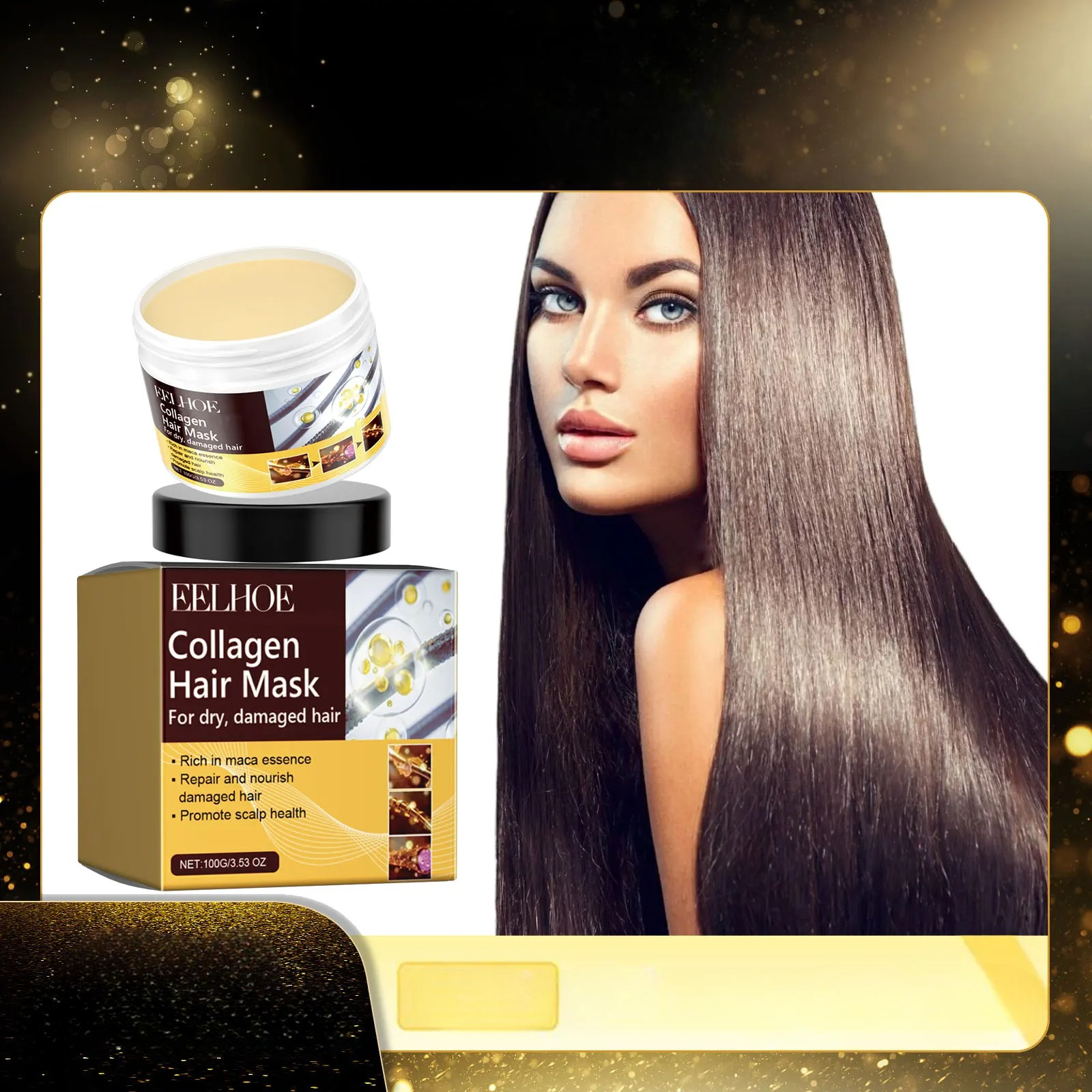 Deep Collagen Hair Mask Hydrates
