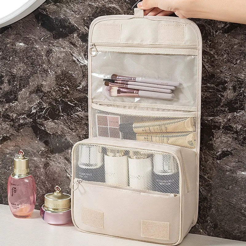 Women’s Multi-Functional Portable Hanging Travel Toiletry and Makeup Bag