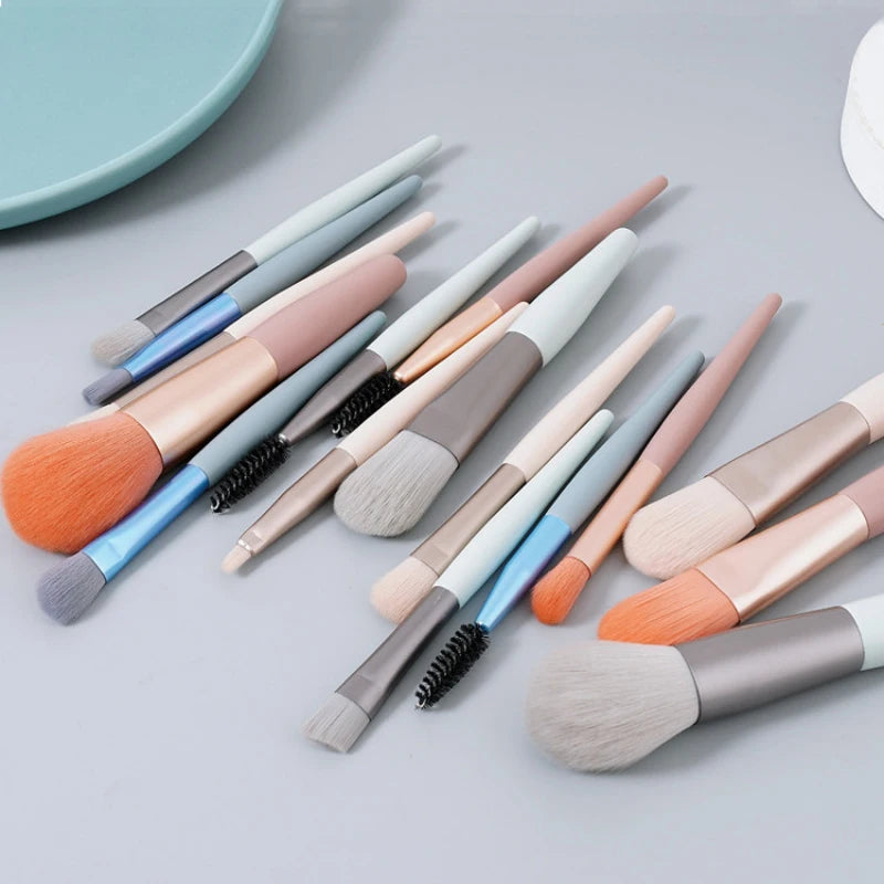 8-Piece Makeup Brush Set