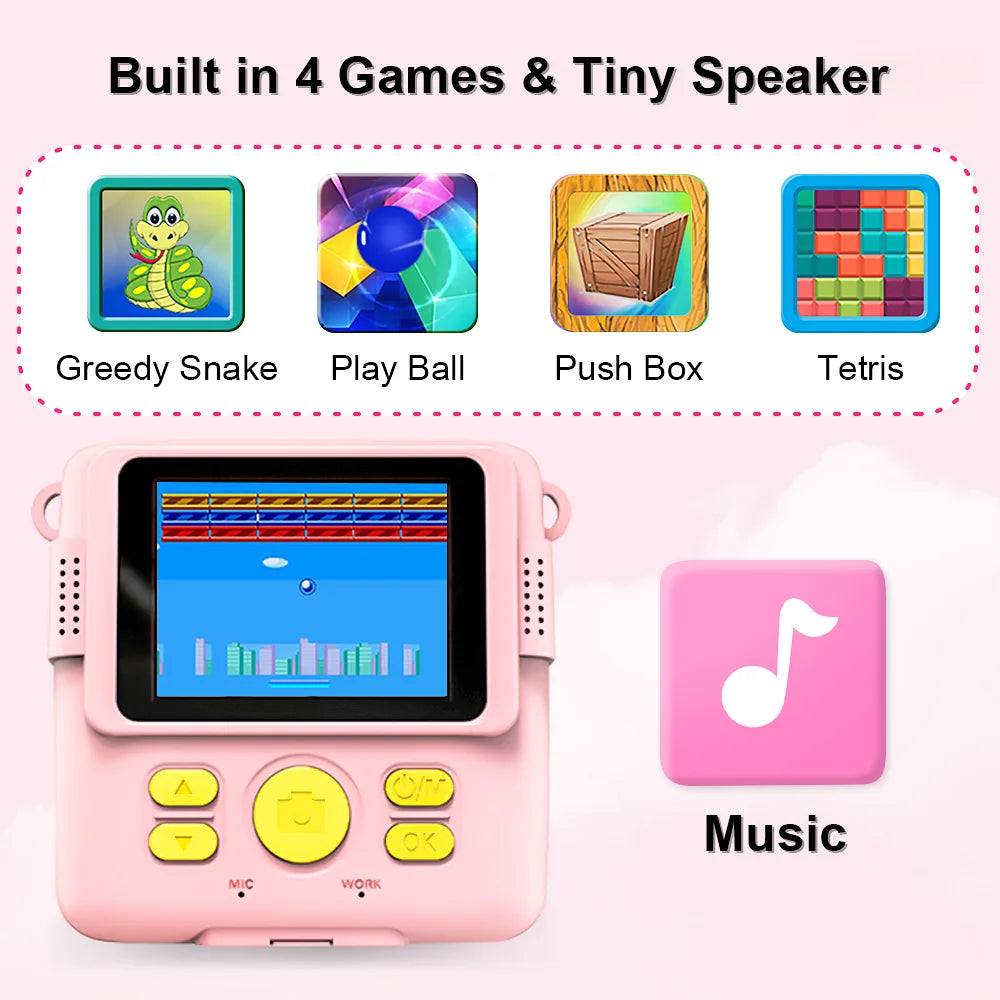 Instant Print Kids Camera