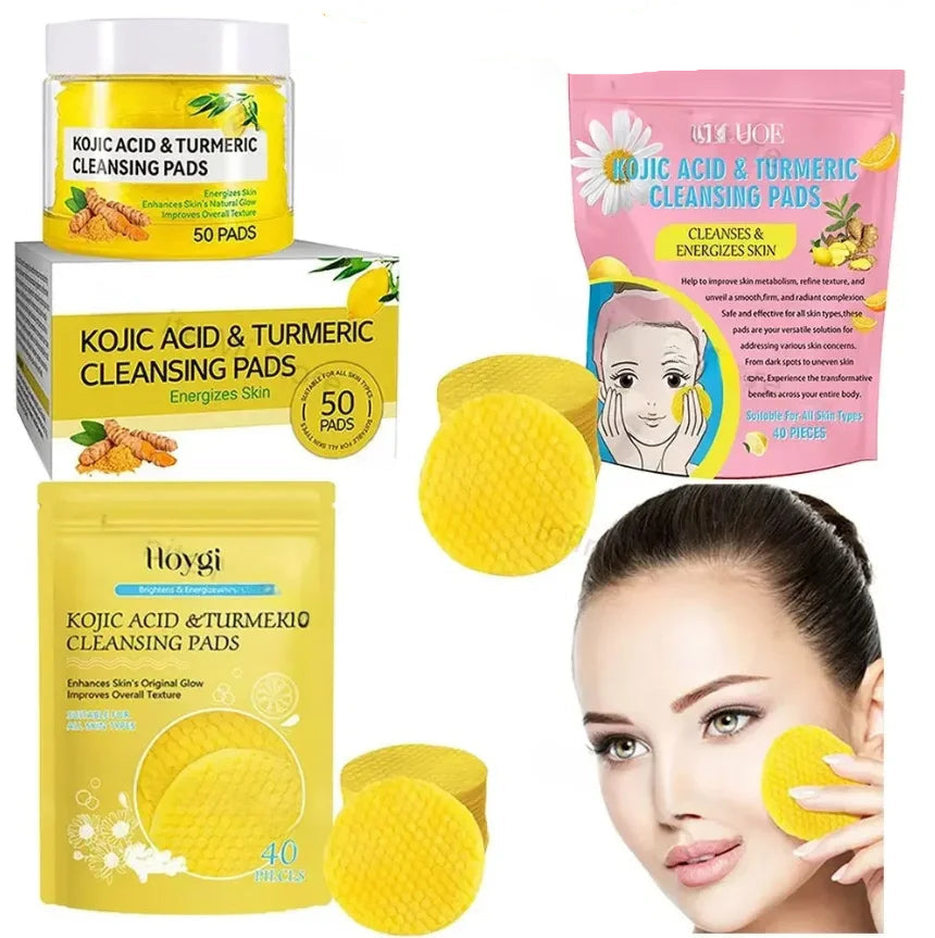 Turmeric Kojic Acid Cleansing Pads