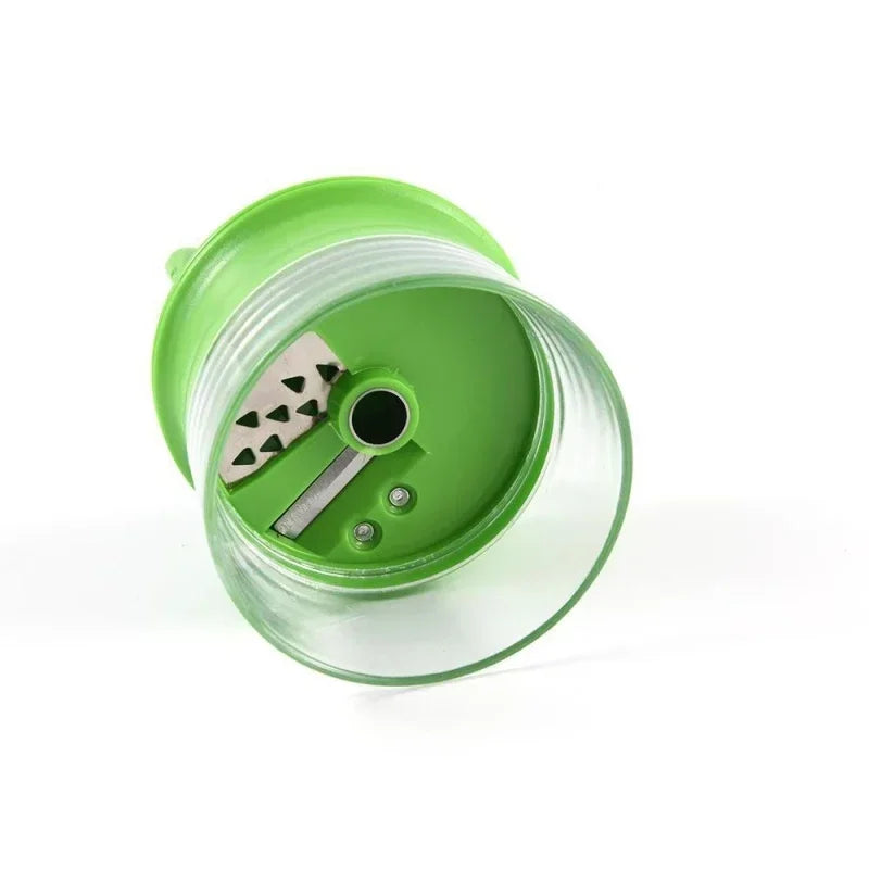 Compact Handheld Spiralizer: Versatile Vegetable and Fruit Slicer