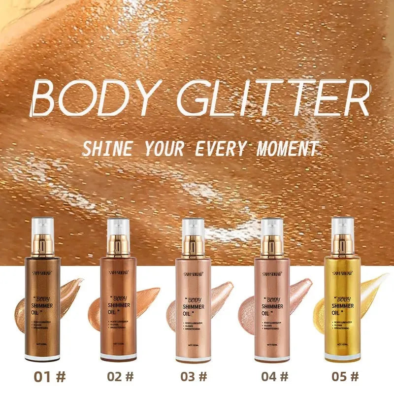 Liquid Body & Face Shimmer Oil