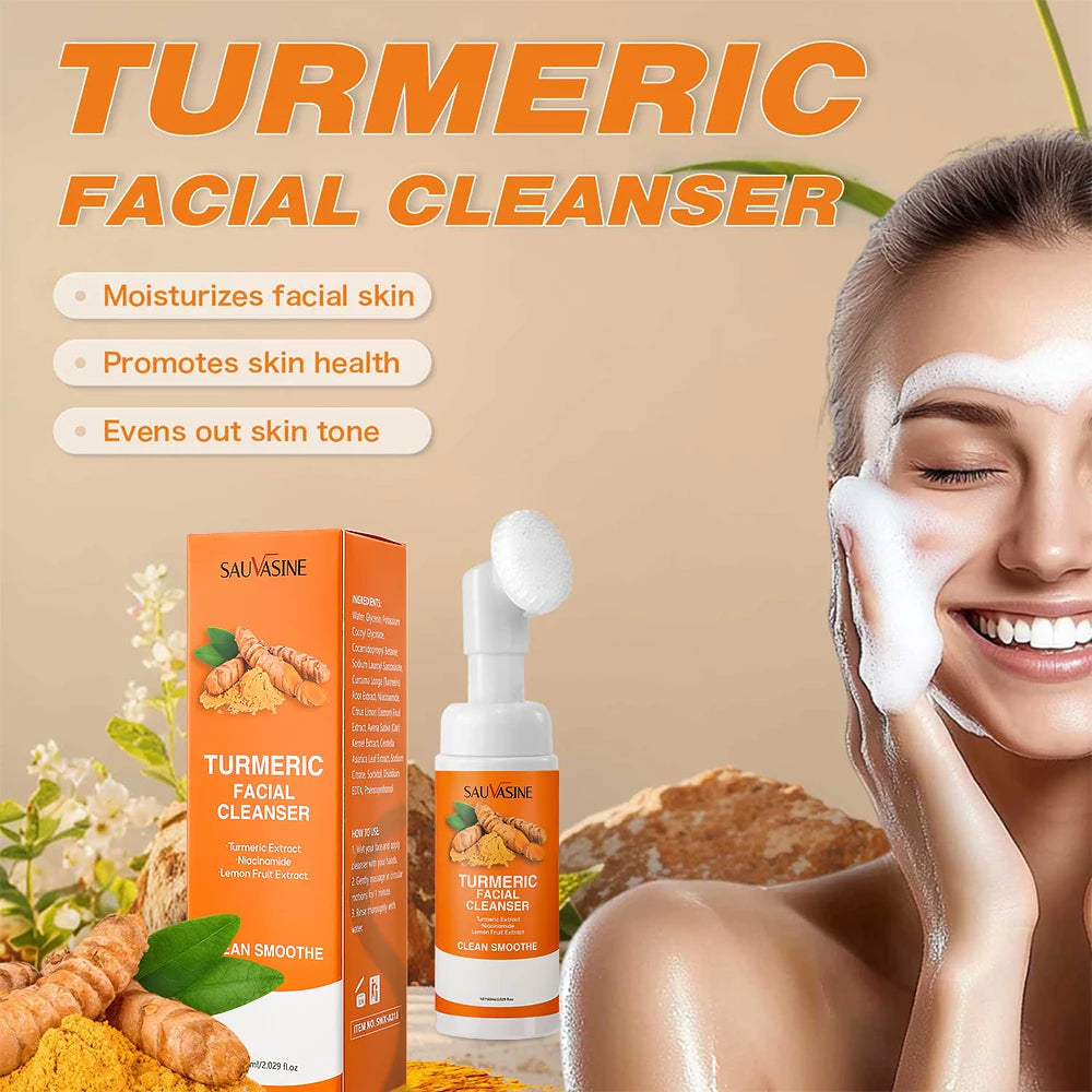 Brightening Turmeric + Saffron Face Wash