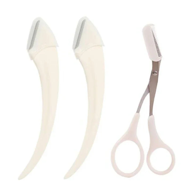 Precision Eyebrow Trimming Razor Set