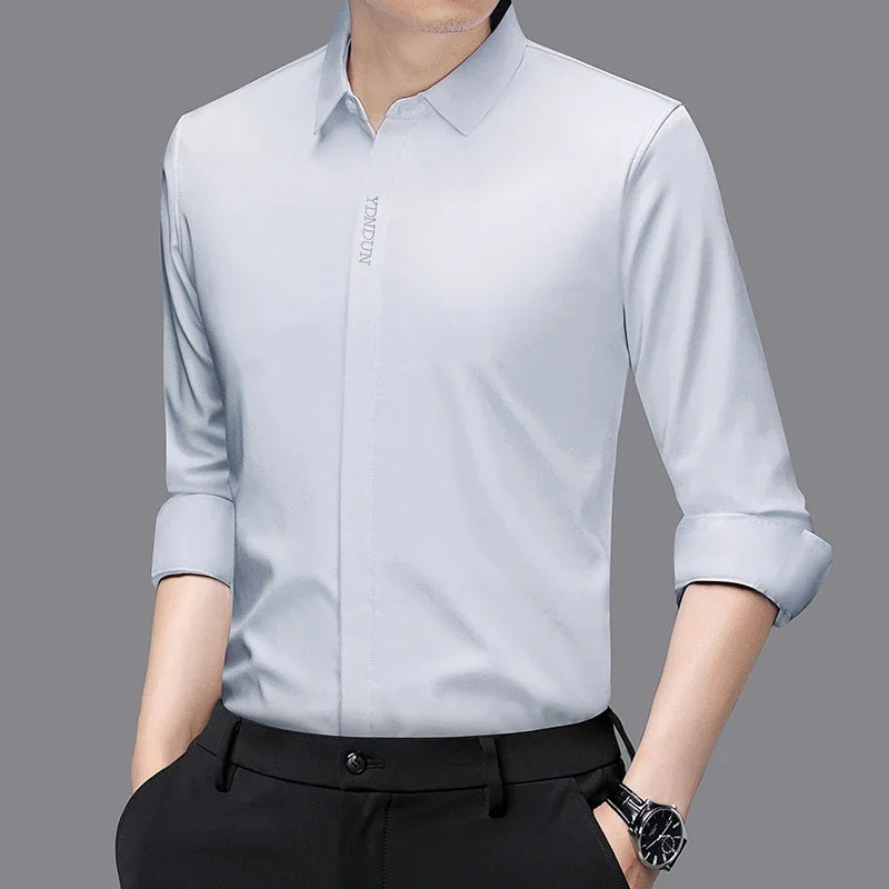 Men’s Wrinkle-Free Long Sleeve Shirt