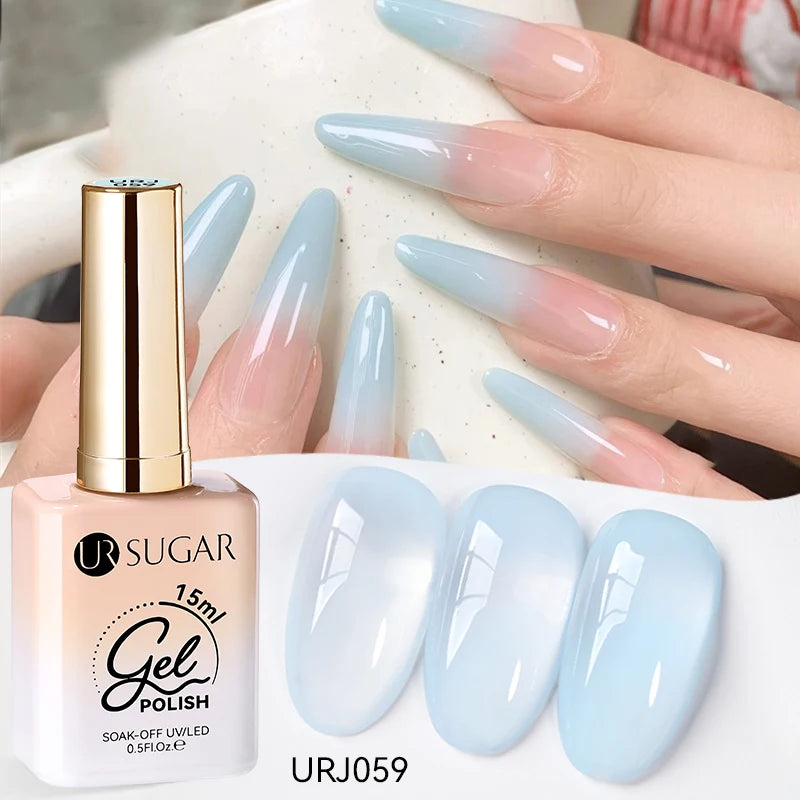 Jelly Milky White Translucent UV Gel Polish