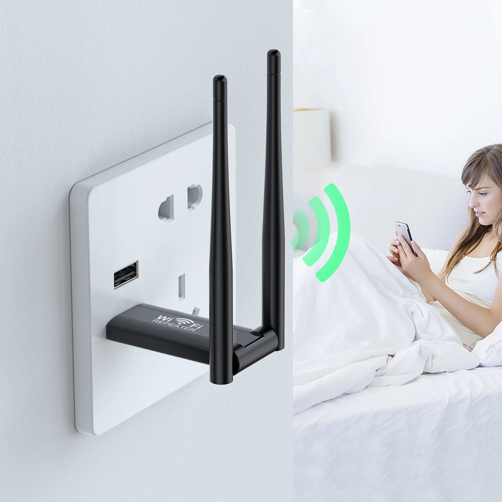 2.4G Wireless WiFi Repeater