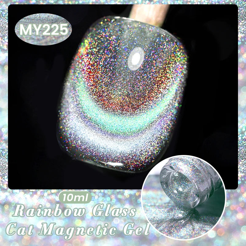Sparkling Magnetic Cat Eye Gel Polish