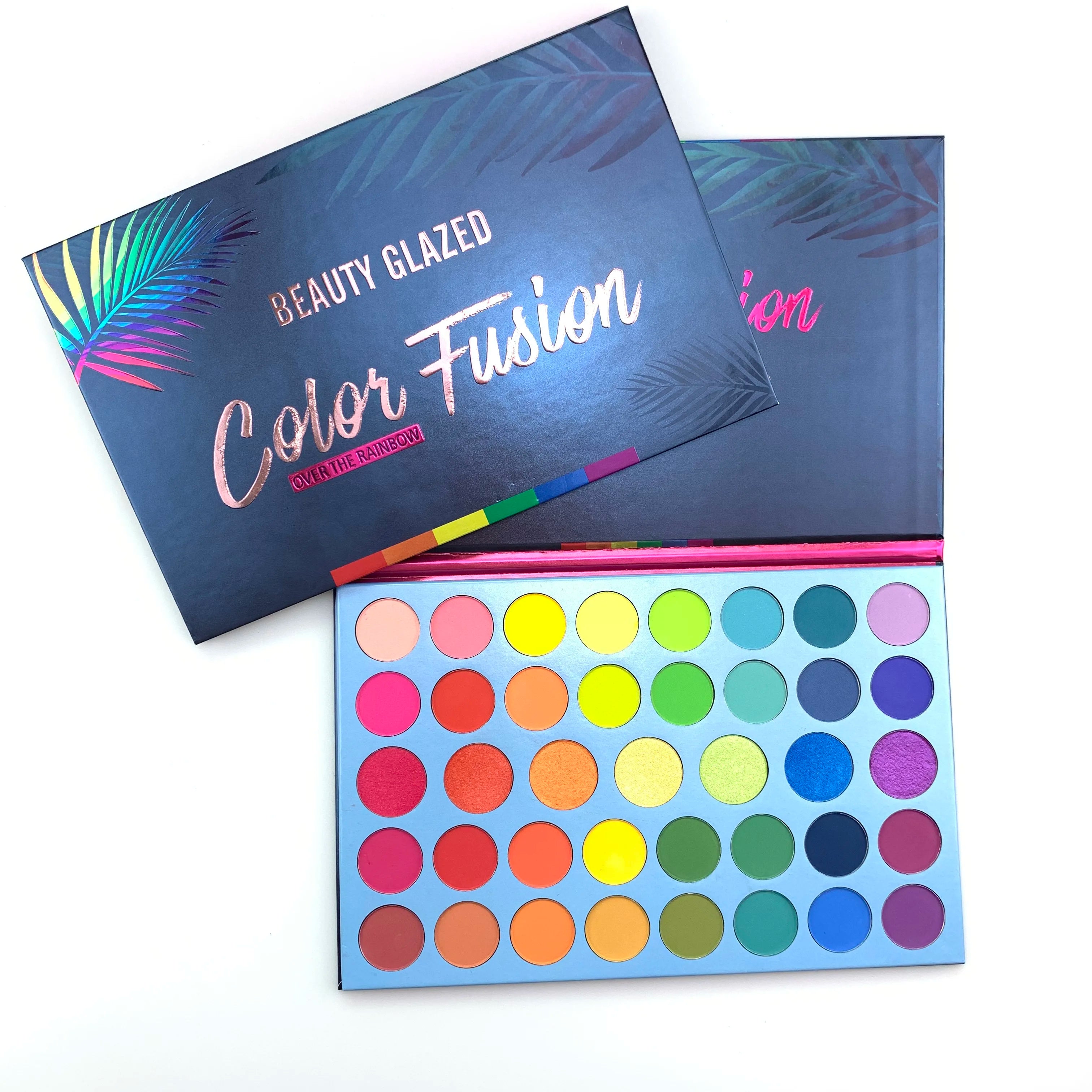 39-Color Neon Glitter and Matte Eyeshadow Palette