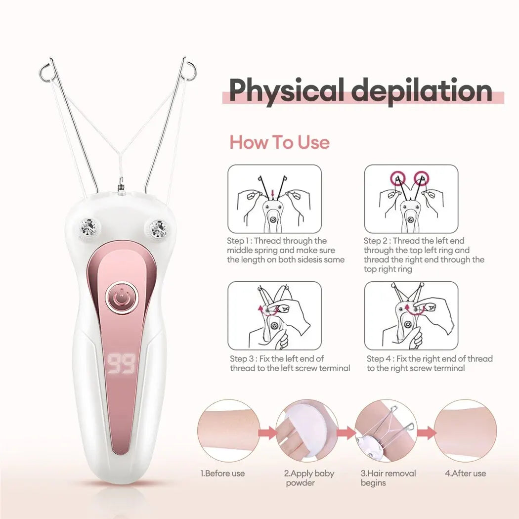 Rechargeable Electric Hair Remover