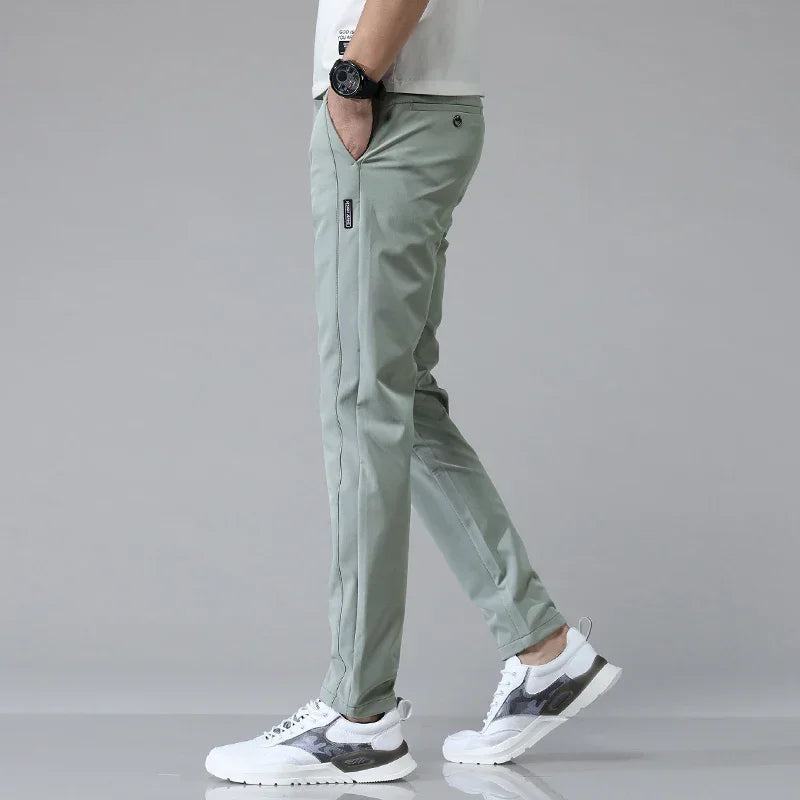 Ultra-Thin Stretch Slim Pants