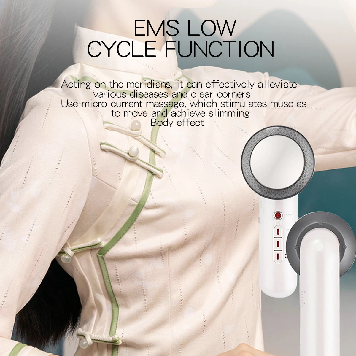 Ultrasonic EMS Face Lifting Beauty Device