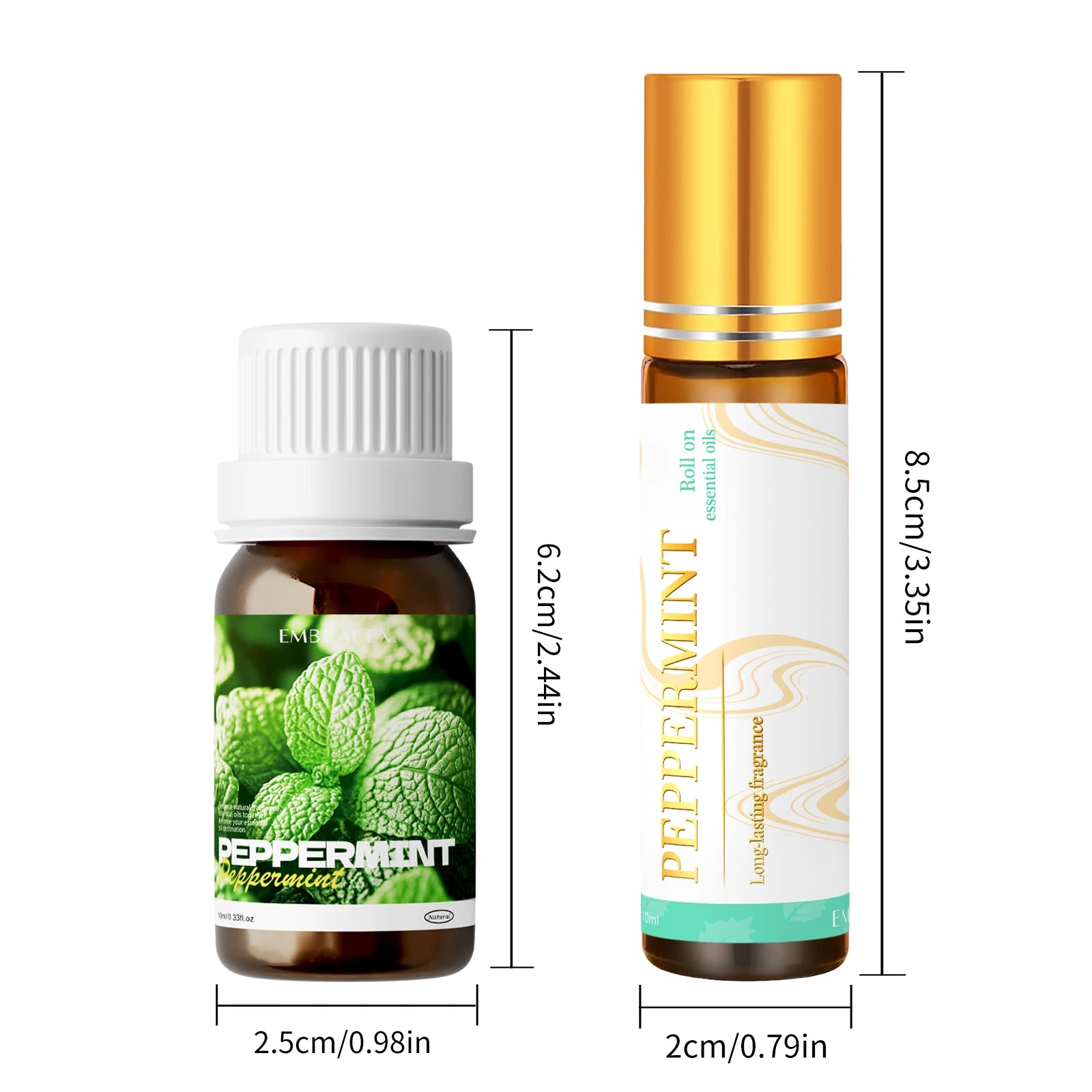 Peppermint Essential Oil Roller